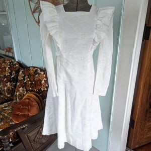 Handmade Vintage Cotton Prairie Dress